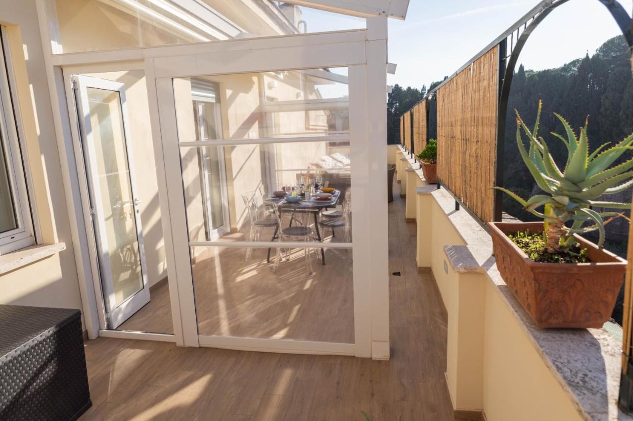 Colosseo Brightful Apartment With Rooftop โรม ภายนอก รูปภาพ